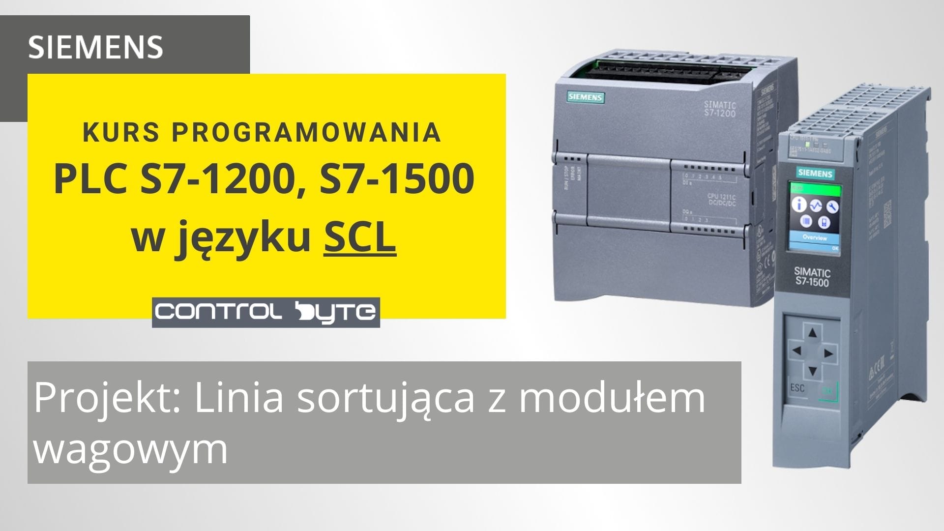 Projekt: Linia sortująca z modułem wagowym
