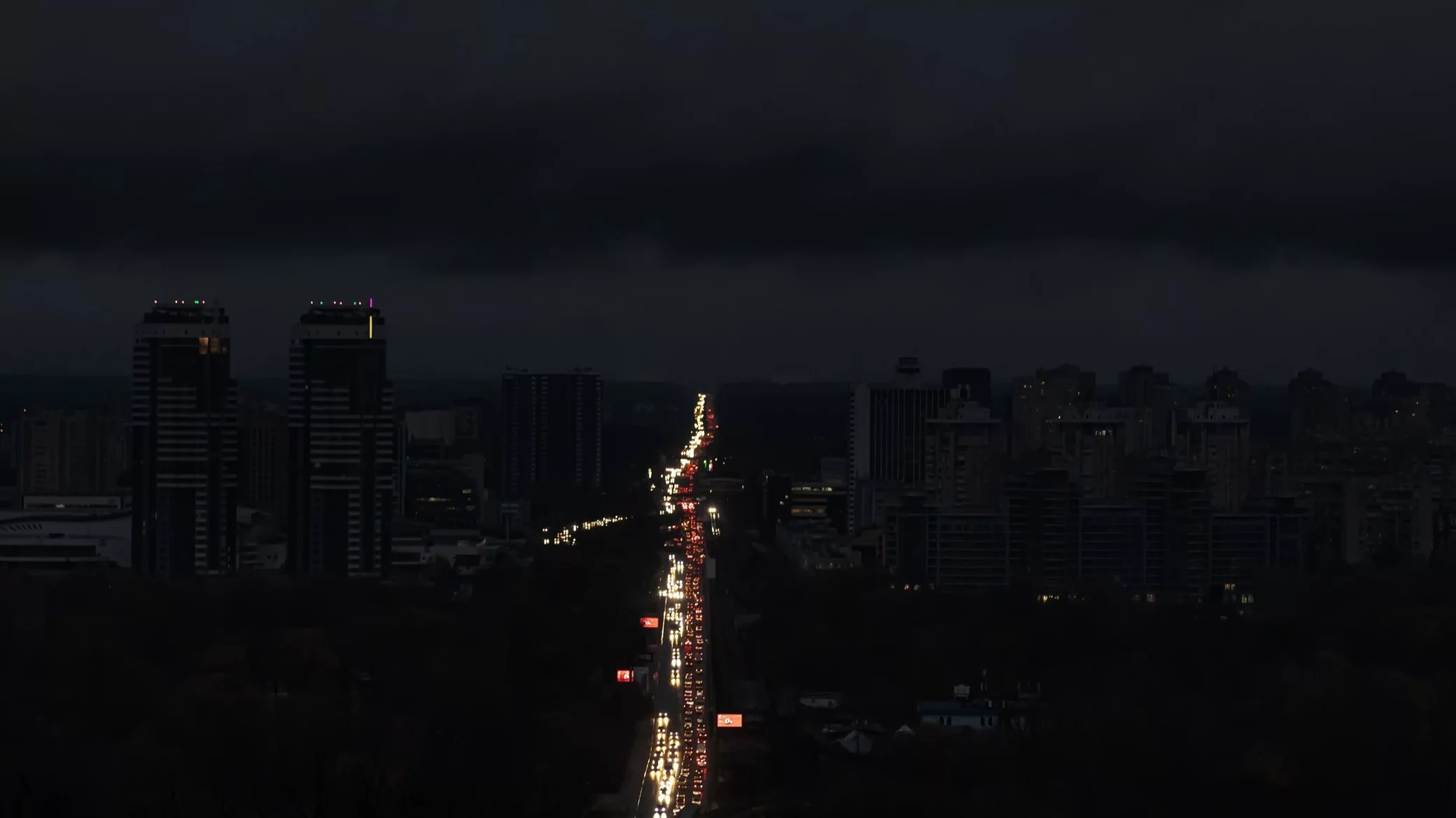 Blackout energetyczny Ukraina