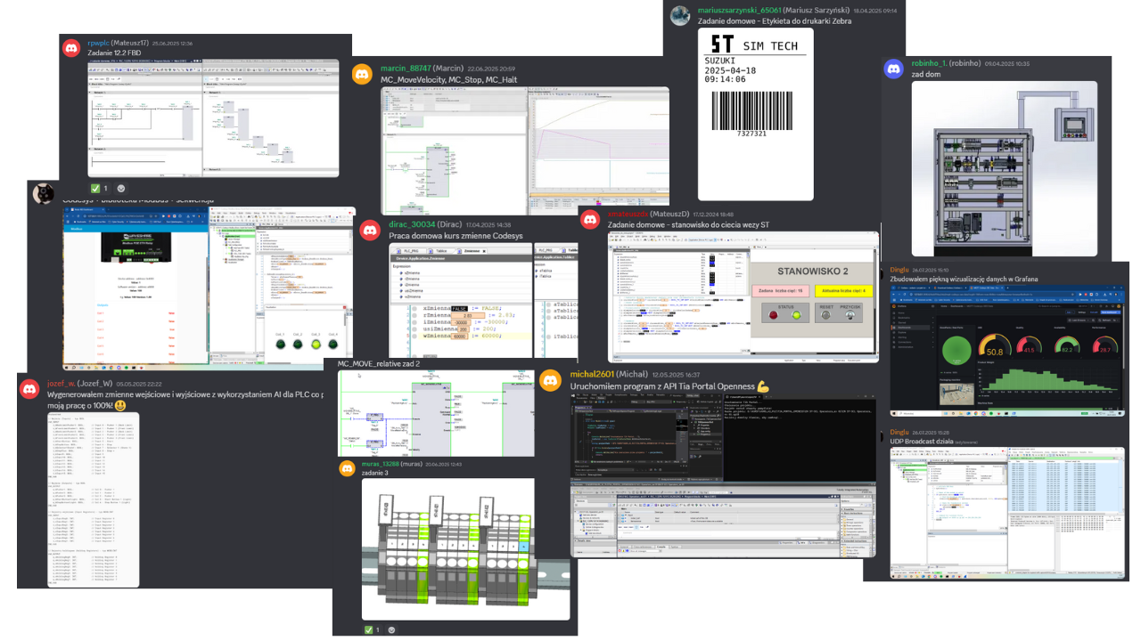 Kolaż prac domowych