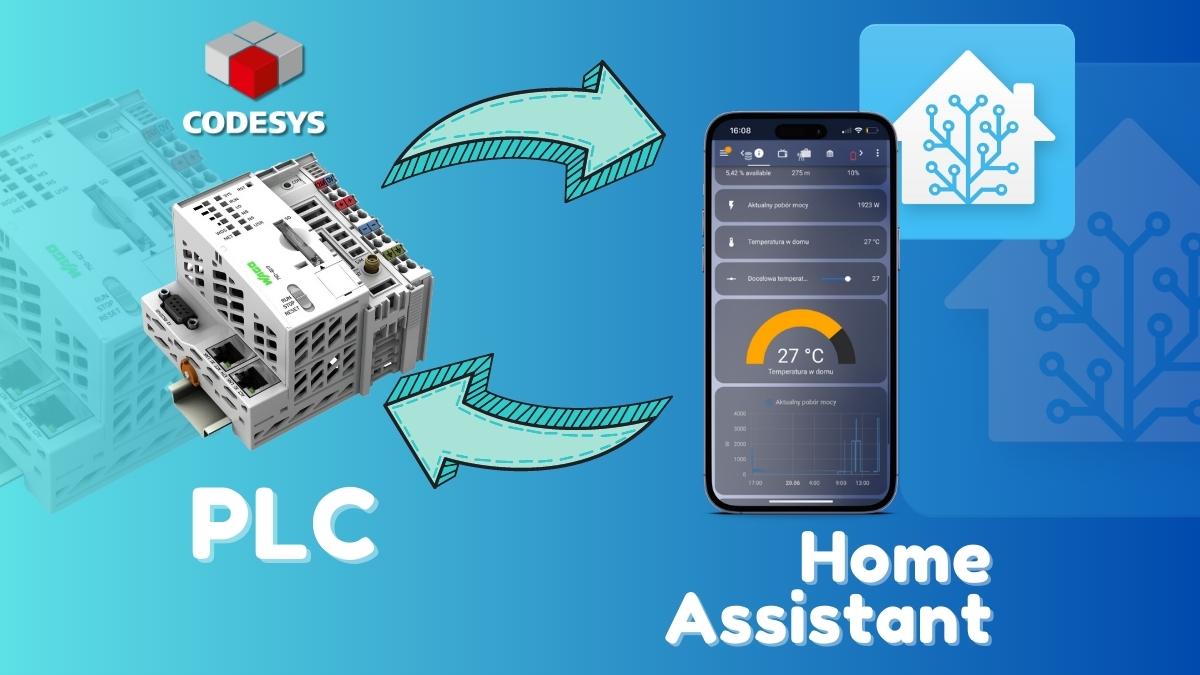 Home Assistant – połączenie ze sterownikiem PLC