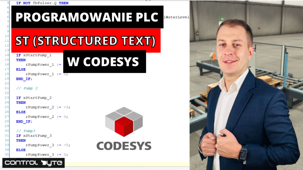Programowanie PLC Codesys w języku tekstowym ST