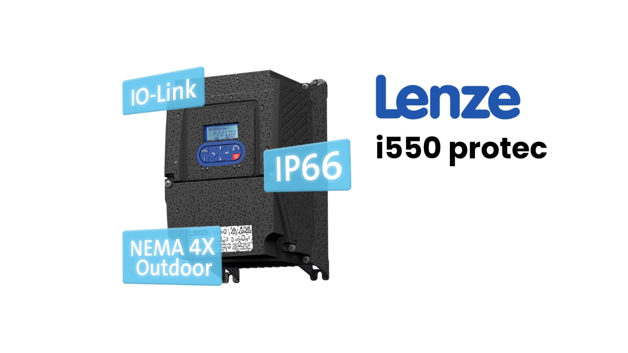 Integracja Falownika Lenze i550 protec z IO-Link