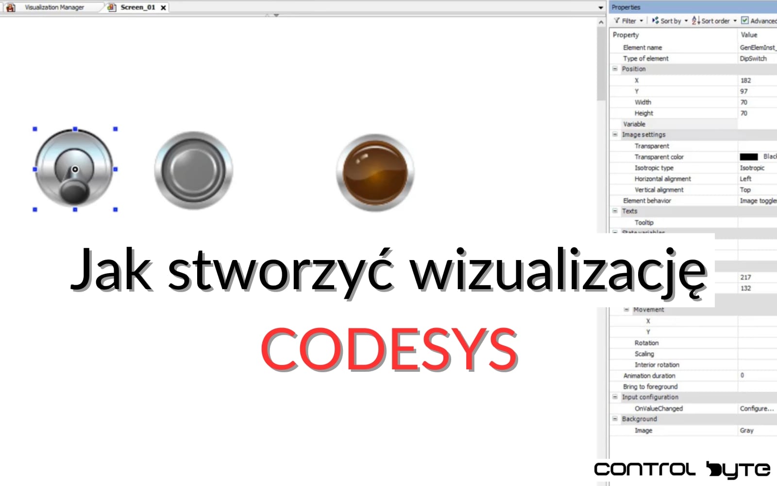 Codesys: Jak stworzyć wizualizację Codesys w aplikacji? – Part #4