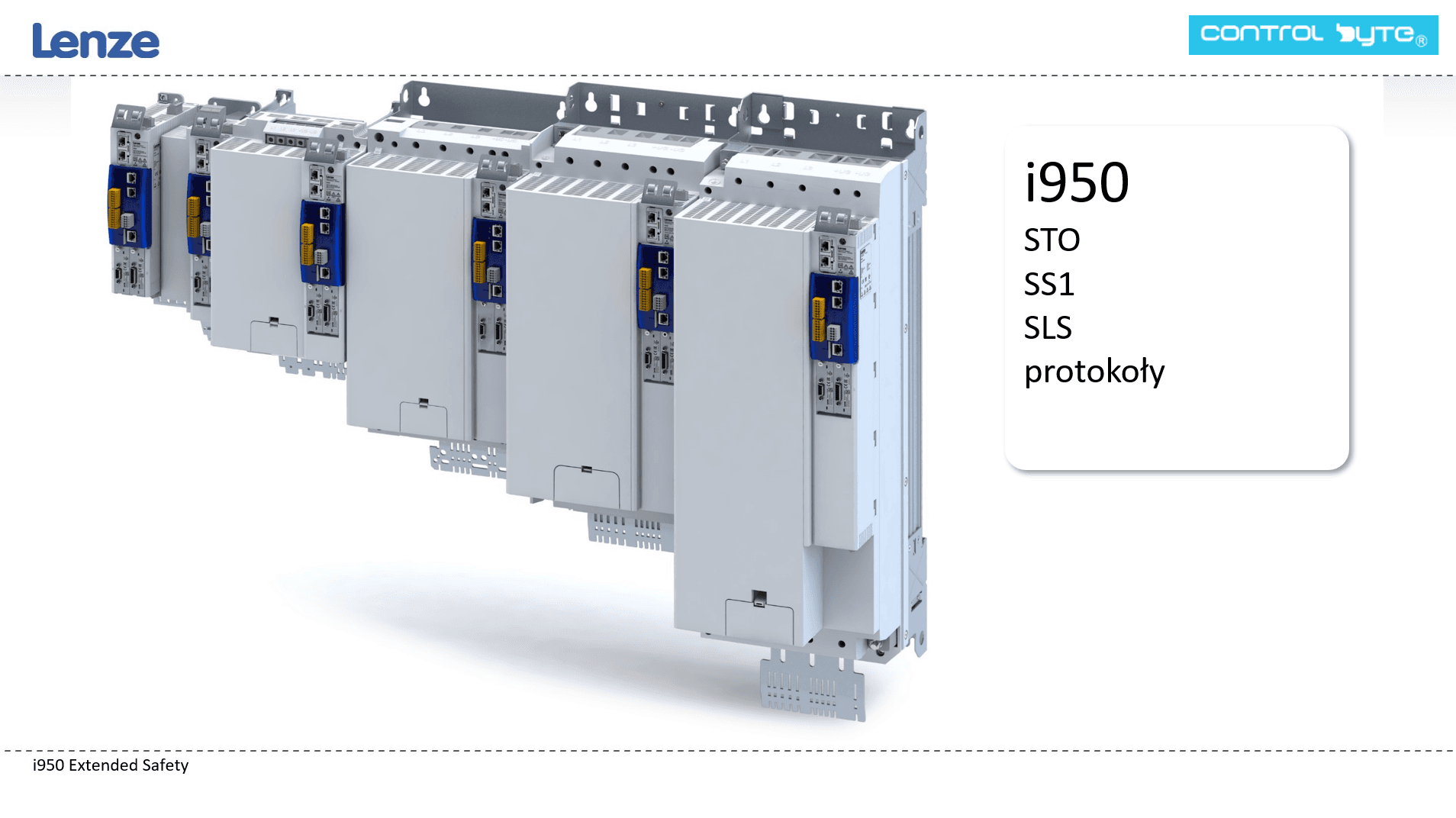 Bezpieczeństwo funkcjonalne w napędach przemysłowych Lenze – Poradnik Safety