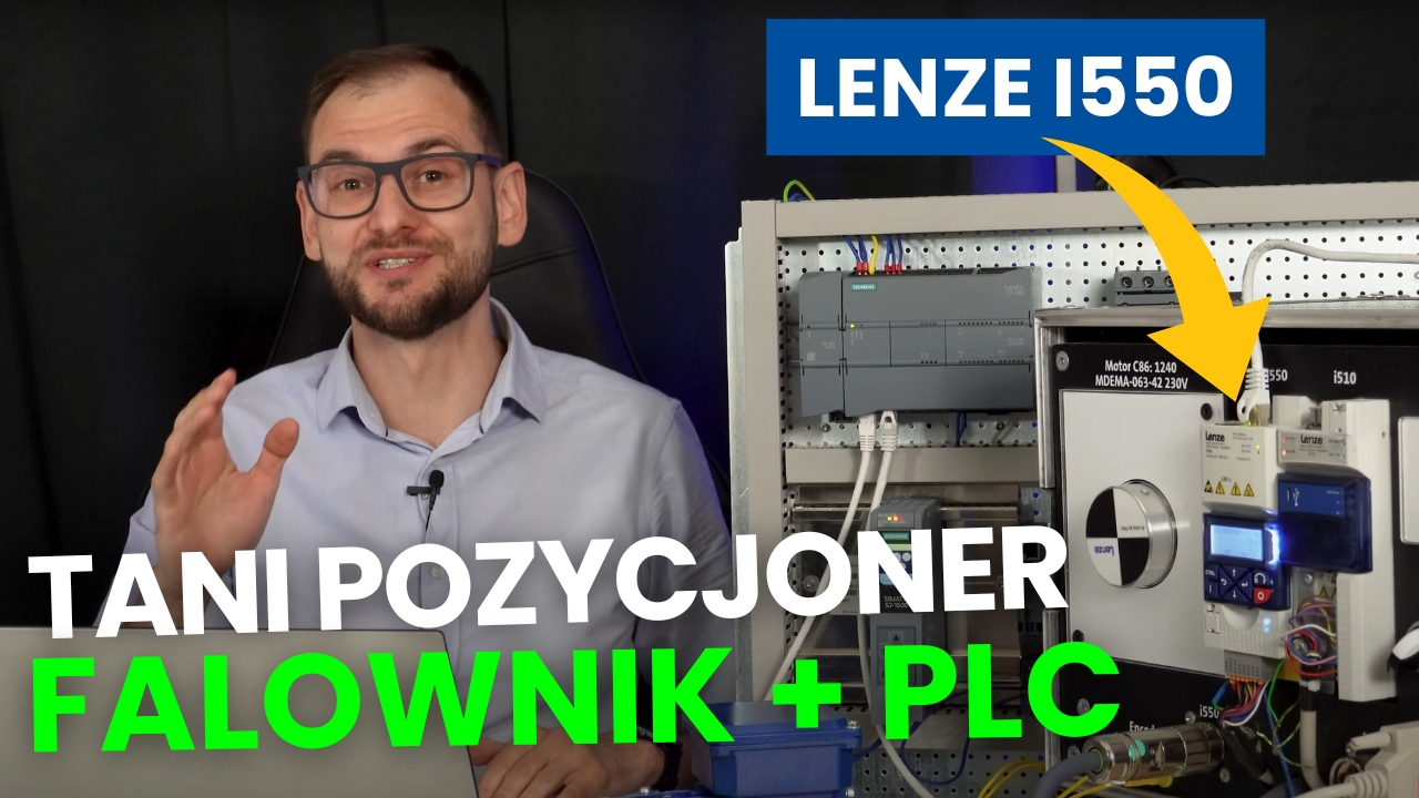 Tani i Skuteczny Pozycjoner z Lenze i550 + Motion w PLC