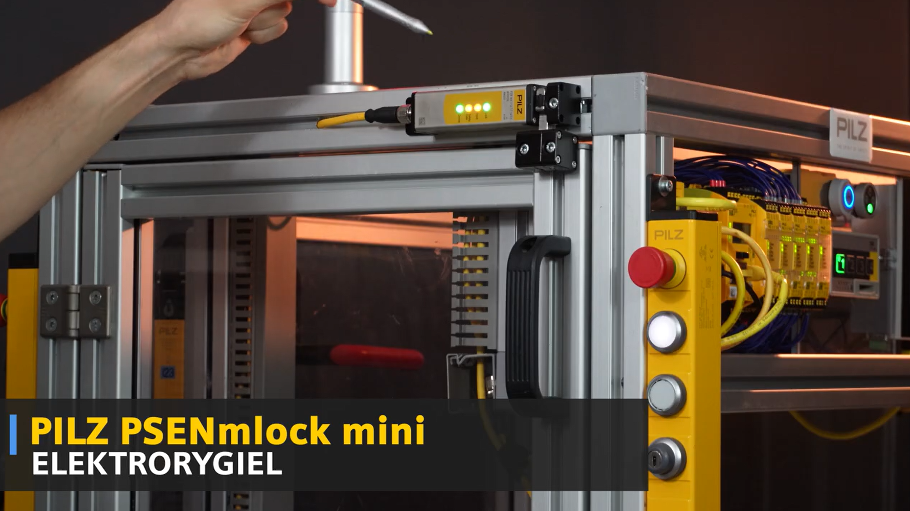 Poznaj elektrorygle bezpieczeństwa Pilz: PSENmlock, PSENslock 2 i PSENmlock mini.