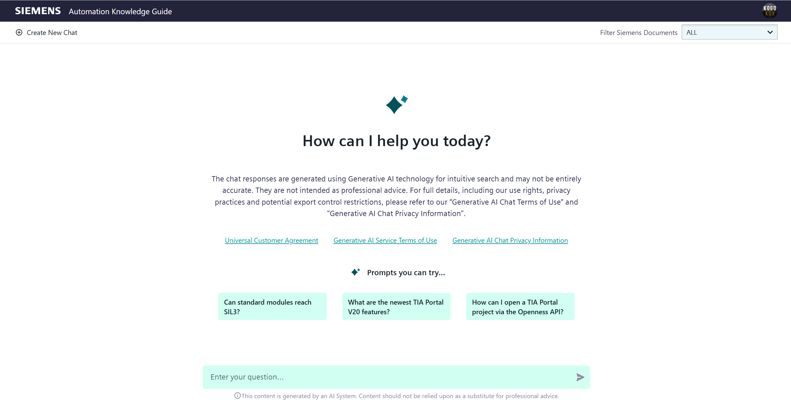 Analiza dokumentacji technicznej z Chat GPT i AI w Siemens Automation Knowledge Guide