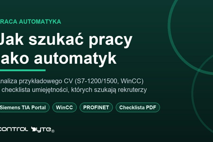 Jak szukać pracy jako automatyk: analiza CV i checklista umiejętności