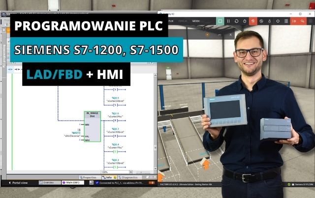 Kurs programowania PLC Siemens S7-1200 i S7-1500 w TIA Portal - ControlByte