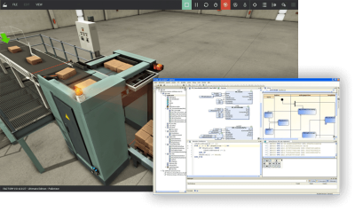 Factory I/O Edycja Modbus & OPC - pudełko produktu