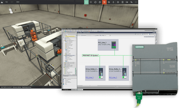 Factory I/O - symulator fabryki 3D
