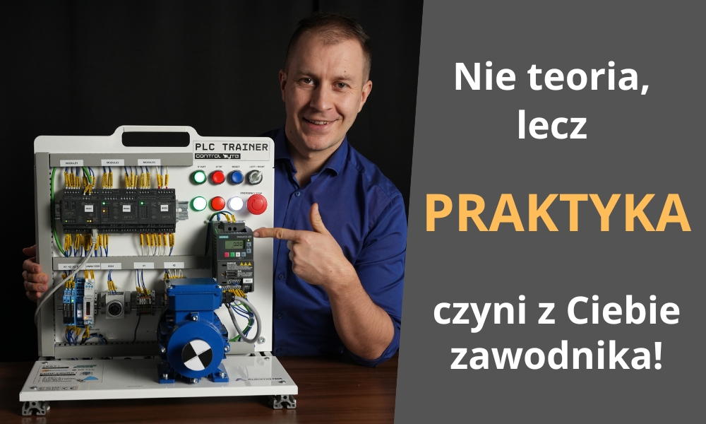 Stanowisko do nauki programowania PLC - PLC Trainer ControlByte