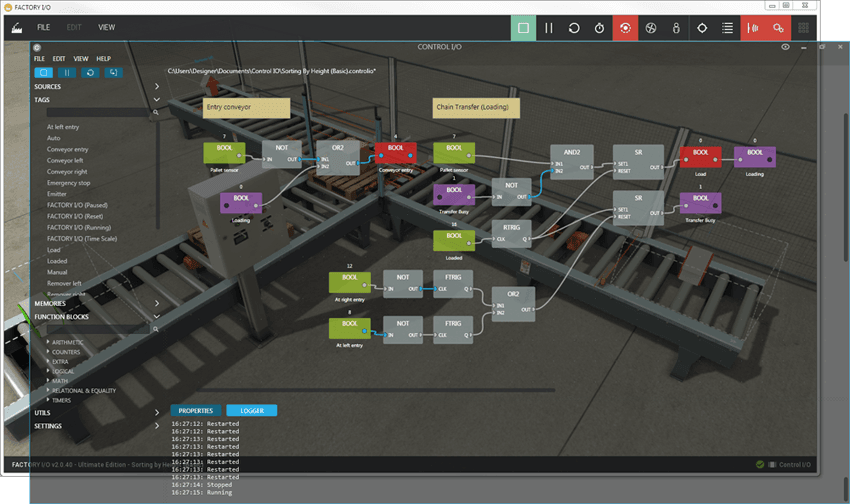 Factory I/O Edycja Starter - pudełko produktu