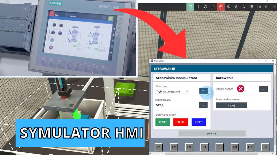 Symulator panelu HMI Siemens
