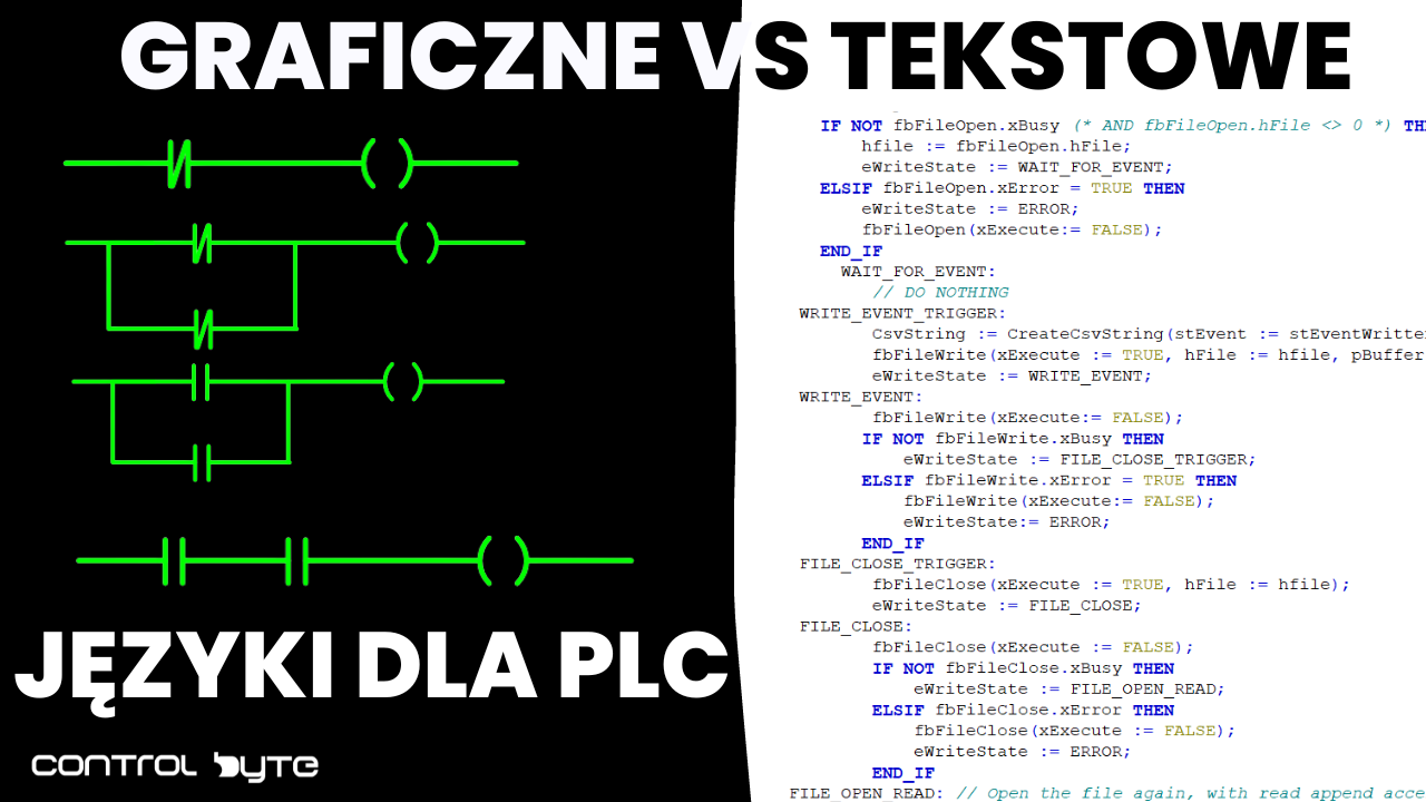 Języki programowania - LAD, FBD, CFC