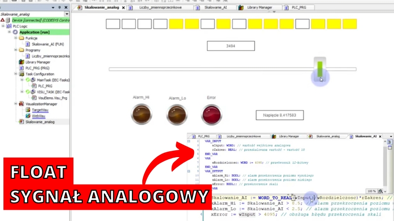 Skalowanie i sygnały analogowe