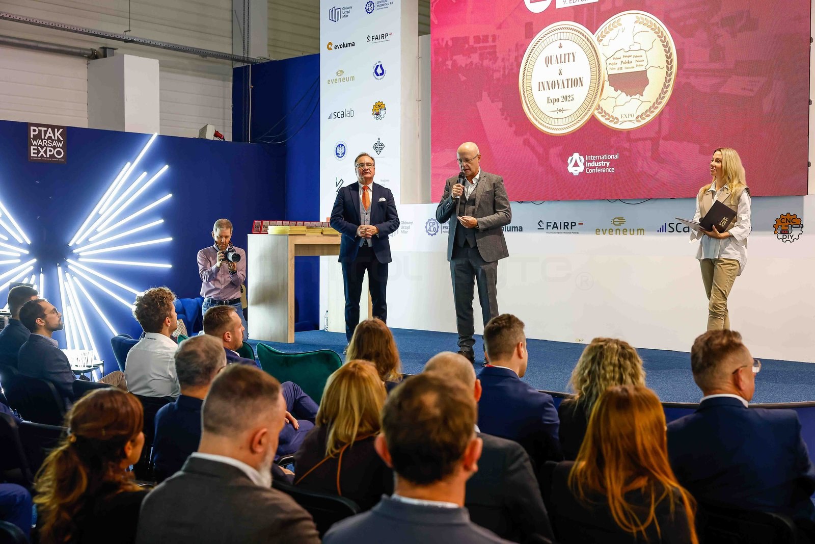 Międzynarodowa Konferencja Branżowa i gala Quality & Innovation Expo podczas Warsaw Industry Week