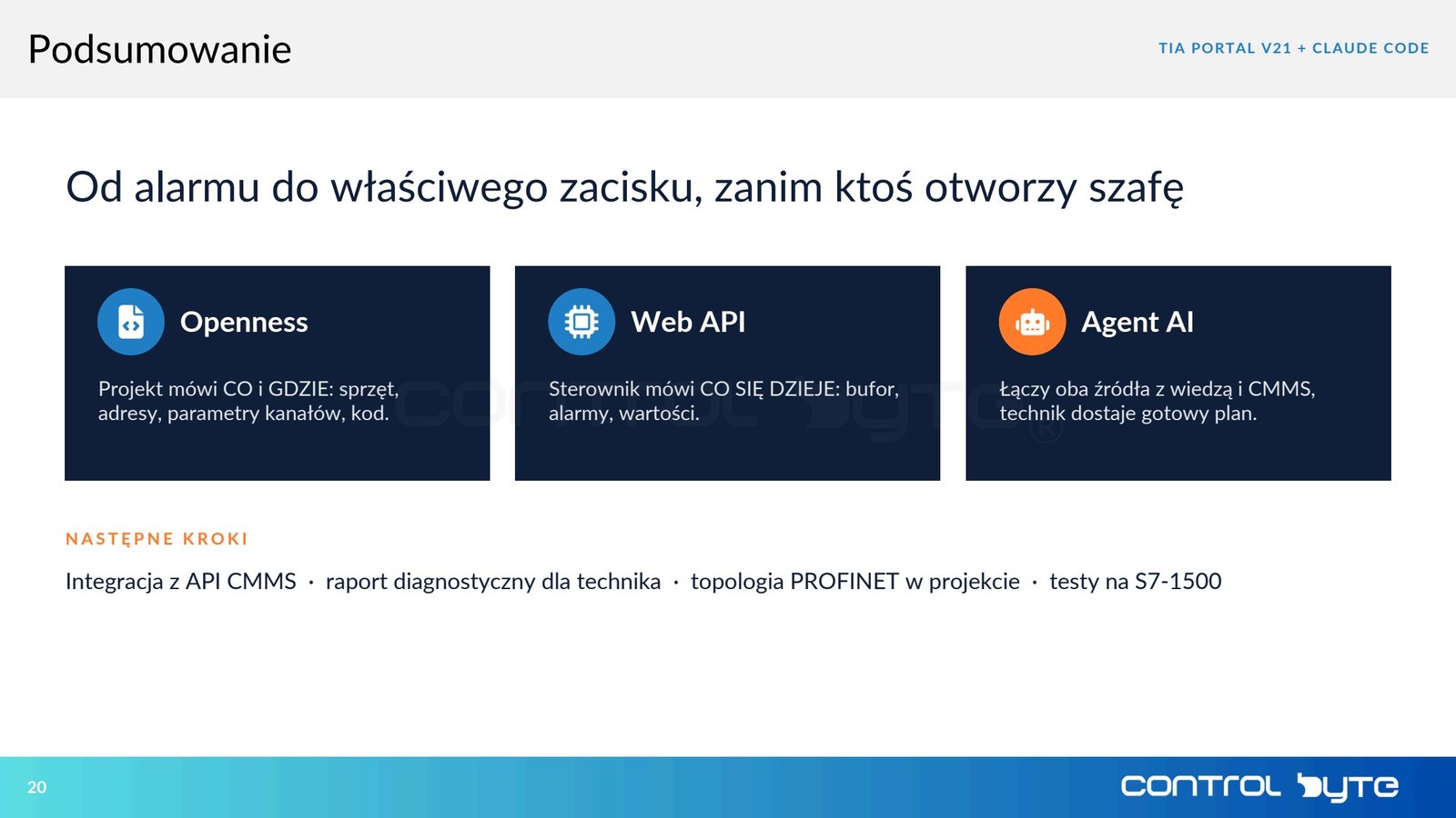 Podsumowanie części technicznej